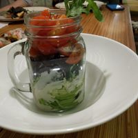 Deconstruction Salad at Cafe Ukrop II in St Petersburg