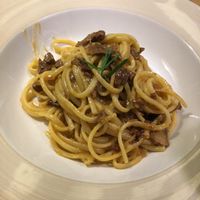 Forest Pasta at Cafe Ukrop II in St Petersburg