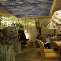 Interior at Cafe Ukrop II in St Petersburg