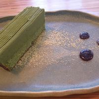 Matcha cake. Would order it again, it was really good. at Cafe Ukrop II in St Petersburg