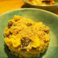 Pasta at Cafe Ukrop II in St Petersburg