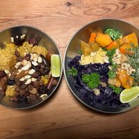 ToGo: Links süß, rechts herzhaft (große Portion)  at Kitchari Kitchen in Berlin