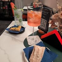 Mojito e spritz analcolici at Triangoli Bar Vegetariano e Vegano in Treviso