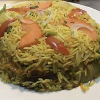 Vegetable biriyani  at Bombay Restaurant in Koh Lipe