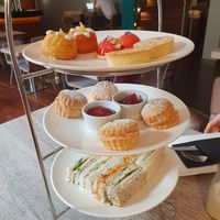 Vegan afternoon tea at The Mere Golf Resort & Spa in Knutsford