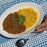 Vegan Keema Curryy  at Sappho - 本と喫茶 サッフォー in Tukuba