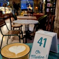 went with pea milk option at Oh Martine ! in Geneva