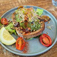 Avo toast at Oh Martine ! in Geneva