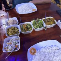 Vegan Rice & Curry   at Ceylon Excel in Tangalle