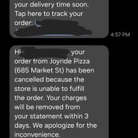  at Joyride Pizza - Market St in San Francisco