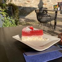 Strawberry Coconut (gluten free) at Gourmet Lent in Maribor