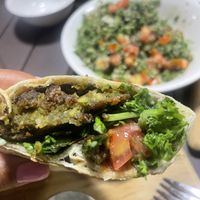 Falafel Wrap  at La Sabrosa Libanesa in David