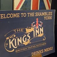 Menú at The King's Inn in York