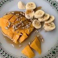 Fruit included with any breakfast option at 9 ó 6 Comida Vegana. in Puebla