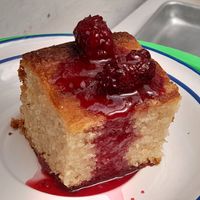 Panqué de limón at 9 ó 6 Comida Vegana. in Puebla