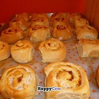 Roles de chabacano y coco o nuez. Exclusivos de 9ó6. at 9 ó 6 Comida Vegana. in Puebla