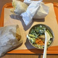 Breakfast burrito combo  at Darlene's Veg  in Eugene