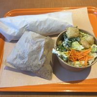 Pre decimated breakfast burrito comboo  at Darlene's Veg  in Eugene