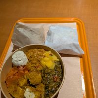 Lentil bowl at Darlene's Veg  in Eugene