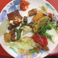 Dinner at Ming Der Vegetarian Buffet in Kaohsiung
