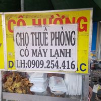 Sign at Bun Xao Chay 265 - Food Stall in Ho Chi Minh City