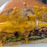 Bacon egg cheeseburger at Station No 3 in Kirkwood