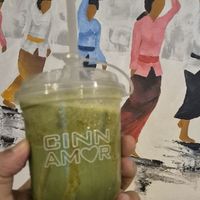 Iced Pistachio Matcha at CINNAMOR in Canggu