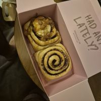 The OG Roll & The Salted Caramel Apple Roll at CINNAMOR in Canggu