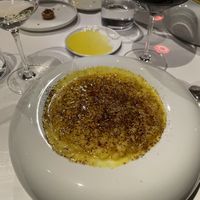 Signature saffron risotto   at Marque Restaurant in Hoorn