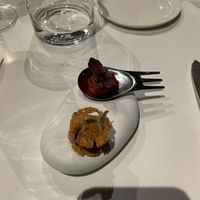 Amuse   at Marque Restaurant in Hoorn