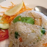 Thai fried rice  at Red Spoon in Warrnambool