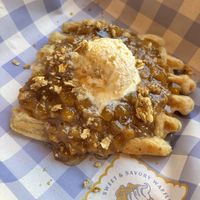   at Whips Waffle Company in St Augustine