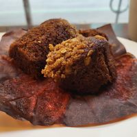 Walnut banana muffin at The Black Canary Espresso Bar in Toronto