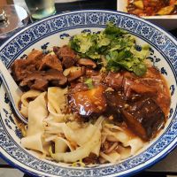 Biang biang noodle at Chang an Noodle House in Hannover