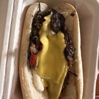 Philly cheese steak 2 round 1  at Wells Roadside  in St Louis Park