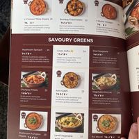 Vegan mains  at It's Mirchi Healthy Indian in Stafford