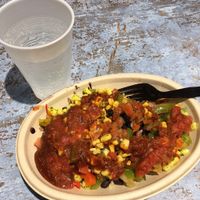 Chipotle vegan bowl at Chipotle in Ann Arbor