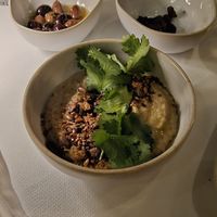 babaganoush- plate is quite small. at Nem Carne Nem Peixe in Porto