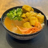 Tofu curry rice   at Kineya Mugimaru - Wimbledon in London