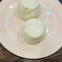 Plain rice and garlic rice   at Wilnag's Resto in El Nido