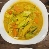 Vegetable curry  at Wilnag's Resto in El Nido