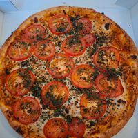 Pizza Napoli Vegan at Pizza Mafia in Trier