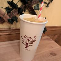 Lemongrass and Peach Iced Tea at The Bami in Edinburgh