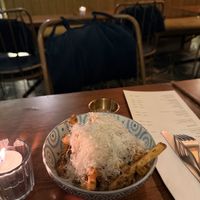 Papas con trufa  at Alakazam in Mexico City