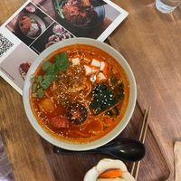 Kimchi ramen at Wholey Wonder Damai in Kuala Lumpur