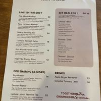 Special Hari Raya menu - limited time at Wholey Wonder Damai in Kuala Lumpur