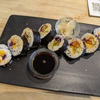 Nyonya Acar with Mango Kimbap at Wholey Wonder Damai in Kuala Lumpur