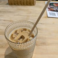 Iced Latte with Oatmilk at Wholey Wonder Damai in Kuala Lumpur