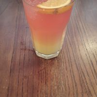 Refreshing soft drink at The Crosse Keys - JD Wetherspoon in London