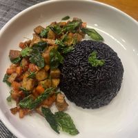 Tempeh stir fried rice   at The Planters in Ao Nang